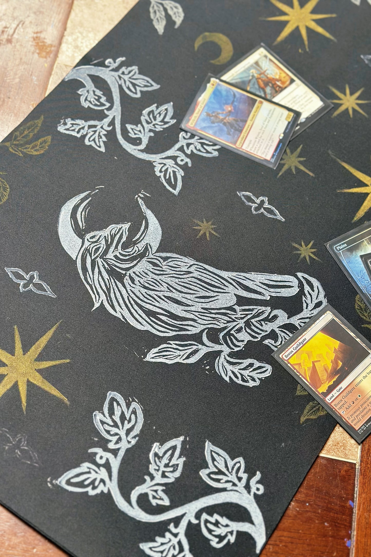 "Watcher of the Night" - Printed Playmat - Misprint