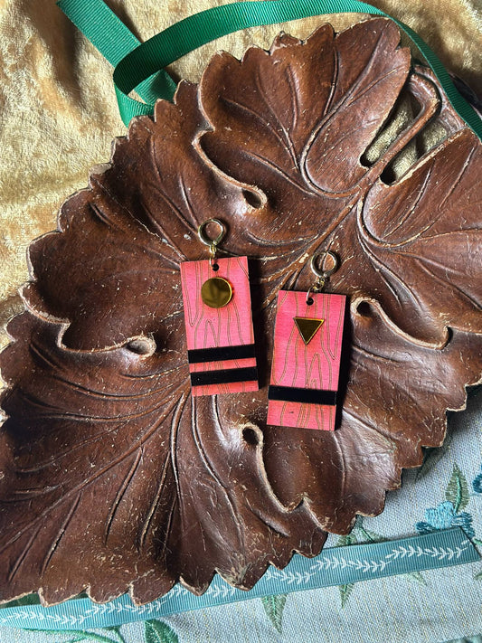 Cozy Bath Token Earrings