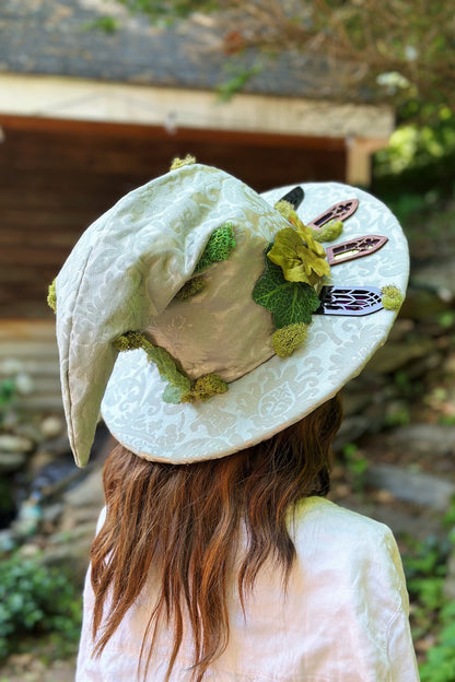 "Wizard of the Crumbling Tower" - OOAK Magician Halo Hat