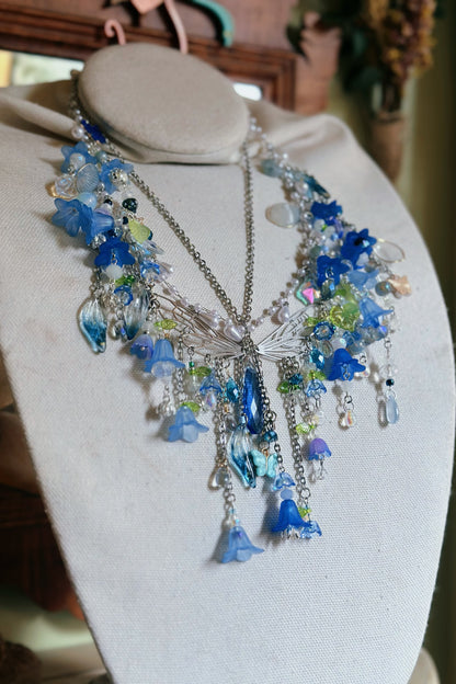 Fairy Wing Queen - Flower Fairy Mantle Necklace