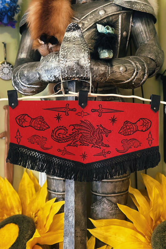 "Drake of the Castle" - Hanging Banner Relic