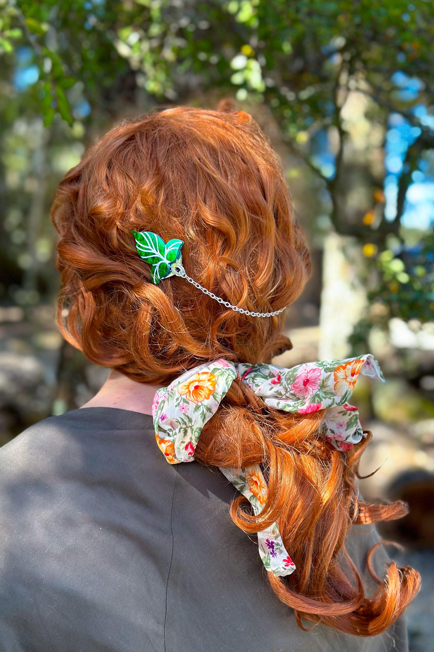 The Halfling's Clasp - Collar and Hair Clips