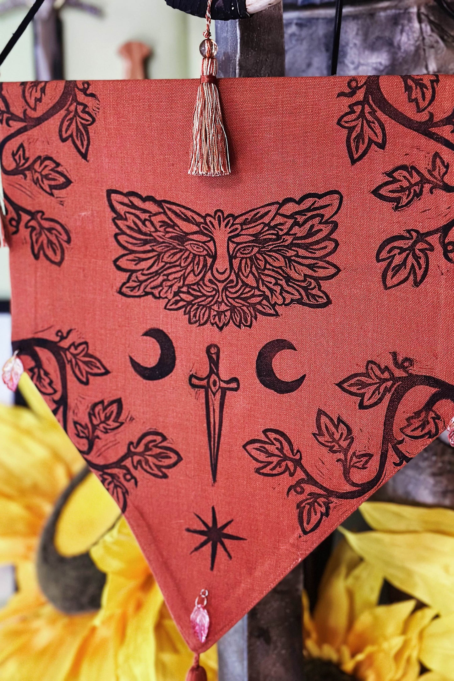 "God of the Forest" - Hanging Banner Relic