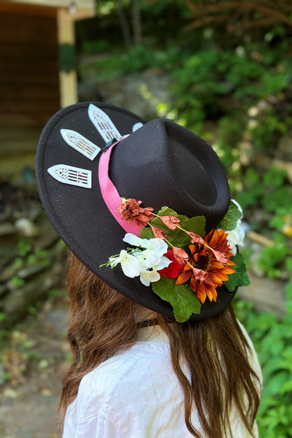 "Turning of Summer" - OOAK Halo Hat