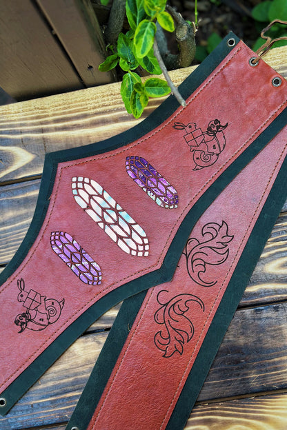 "Tales of a Little Fella" - OOAK Corset Belt - Size Large