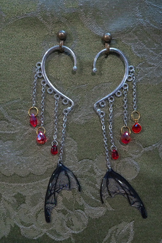 "Cathedral Cavern" - OOAK Earcuff Pair