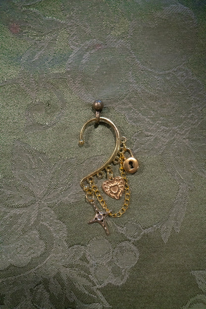 One of a Kind Single Earcuffs - Gold