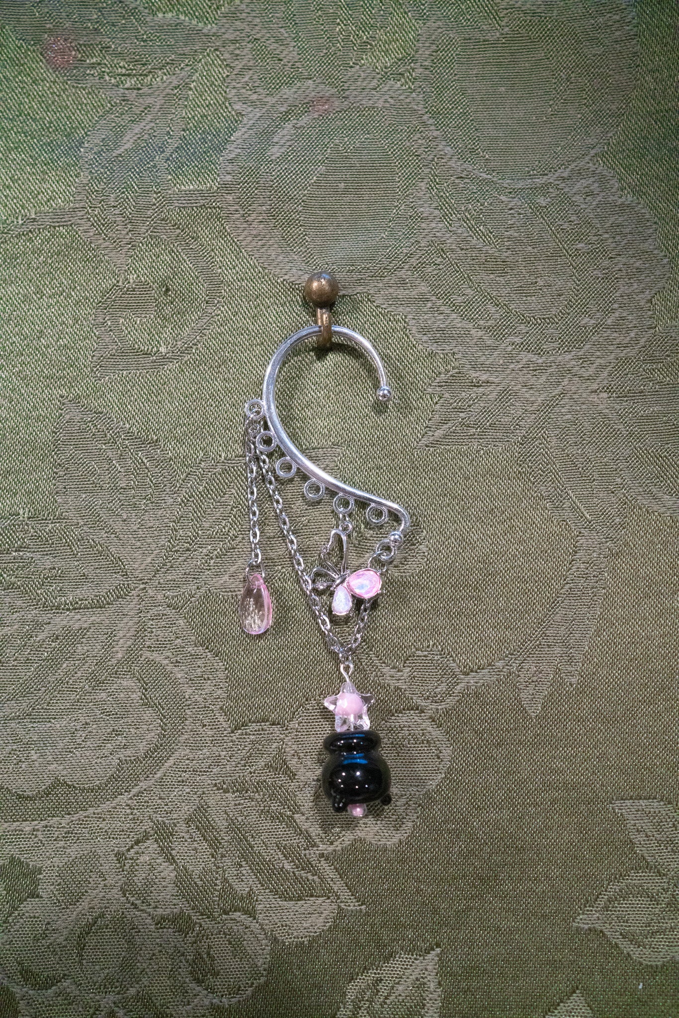 One of a Kind Single Earcuffs - Silver