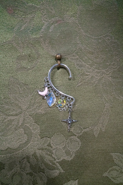 One of a Kind Single Earcuffs - Silver