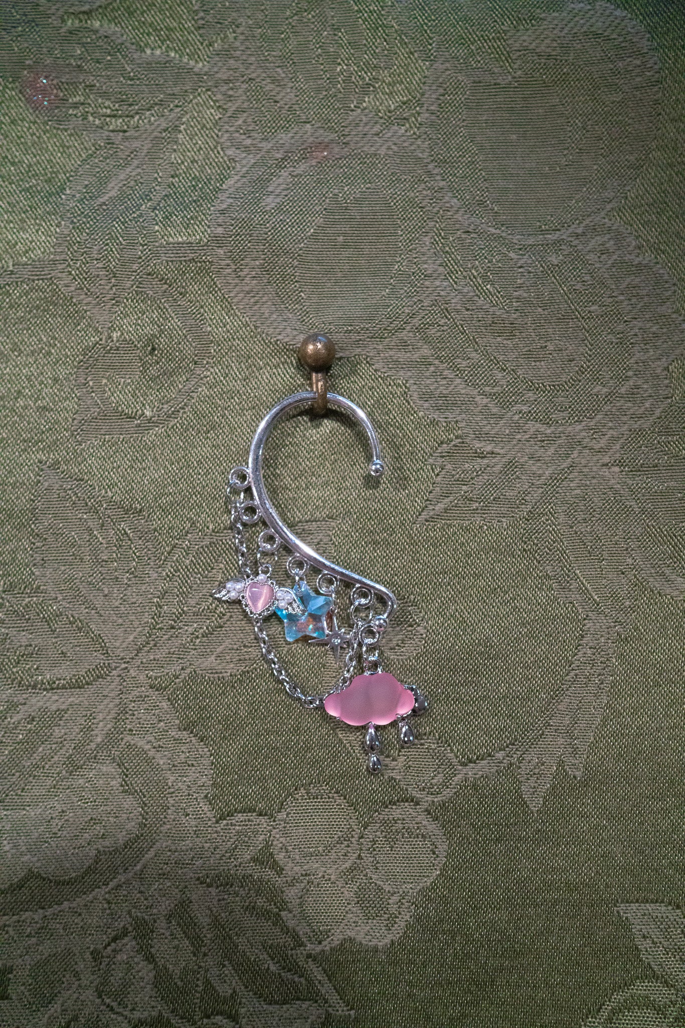 One of a Kind Single Earcuffs - Silver