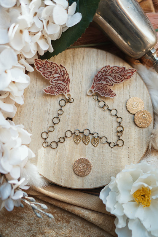The Royal Laurels Hair Clips