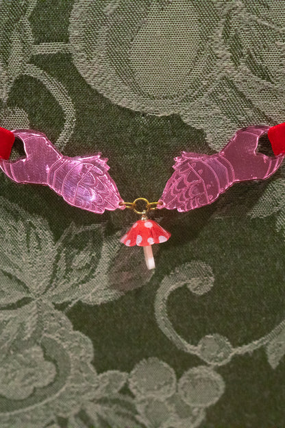 The Knight's Trinket Choker - Red