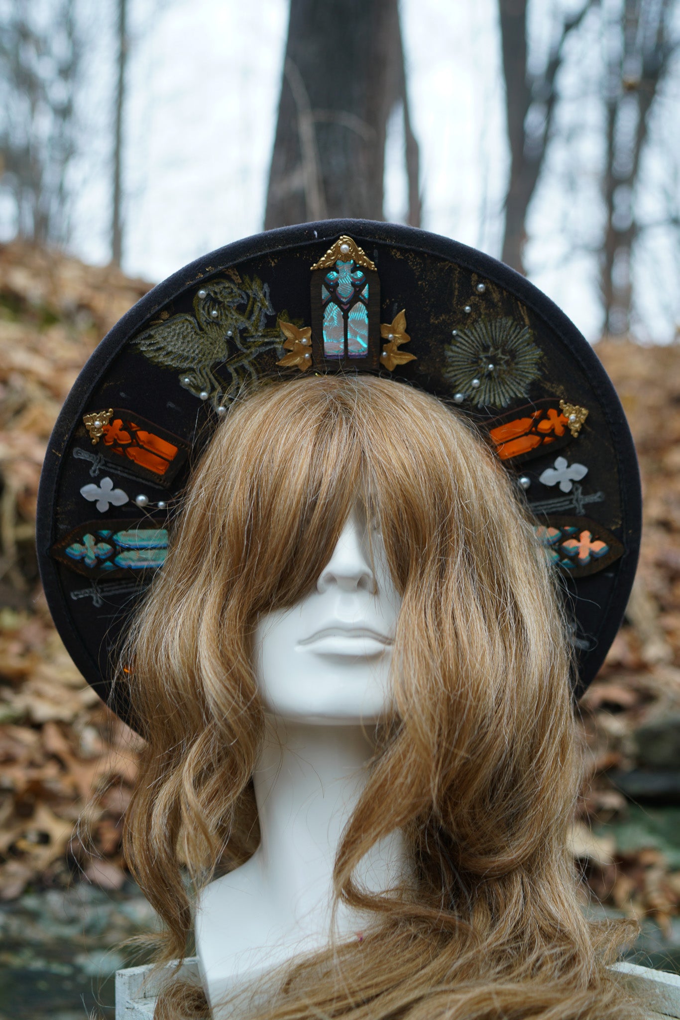 The King of the Ringing Word : OOAK Halo Hat