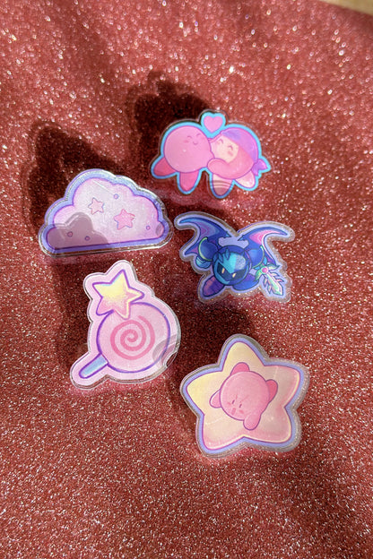 Kirby and Friends Pins - ft. Earthlingdottv