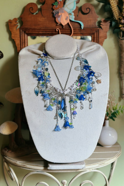 Fairy Wing Queen - Flower Fairy Mantle Necklace
