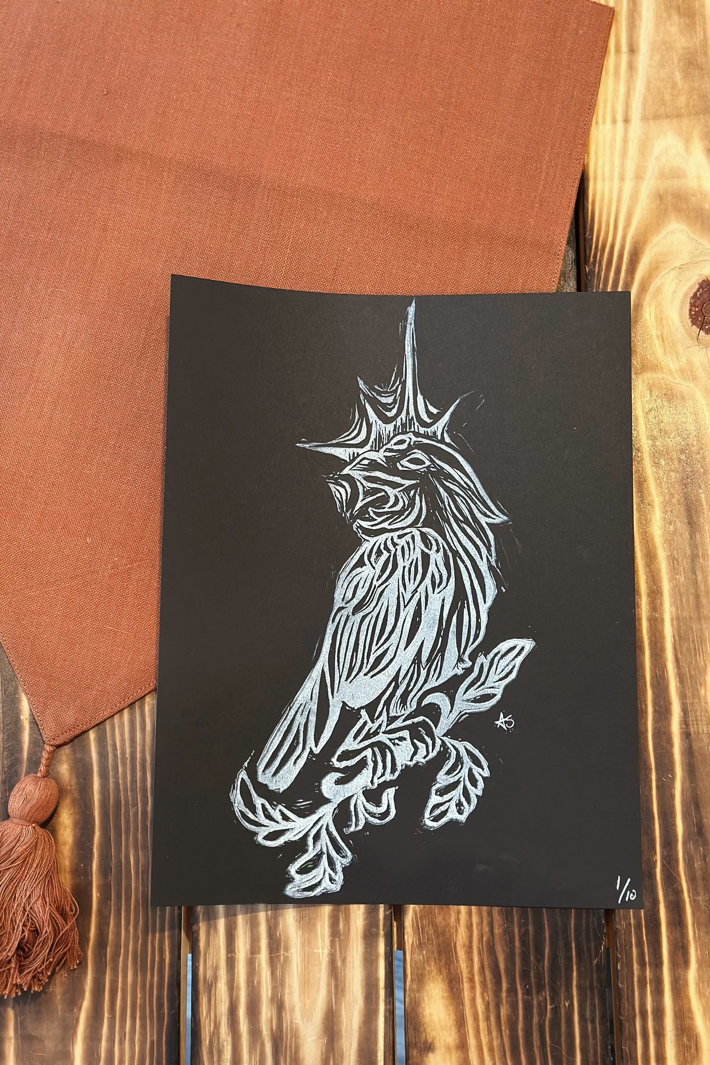 Celestial Raven Prints
