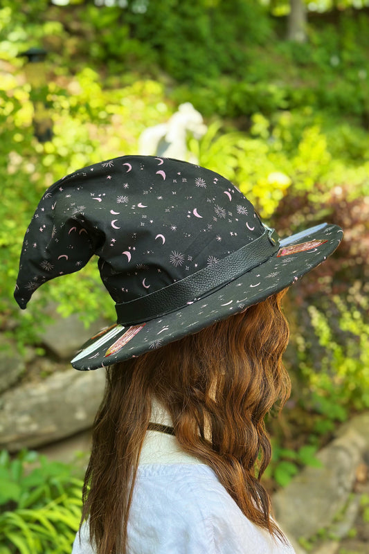 "Pink Potion Maker" - OOAK Magician Halo Hat