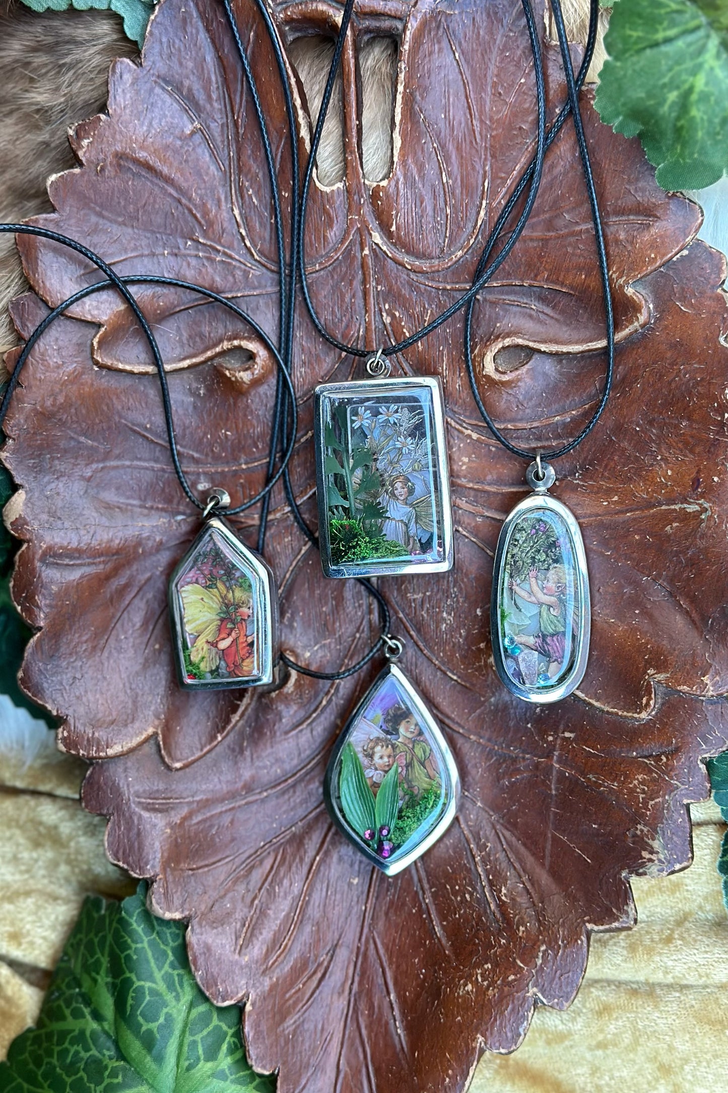 Fairy Terrariums - OOAK Pendants