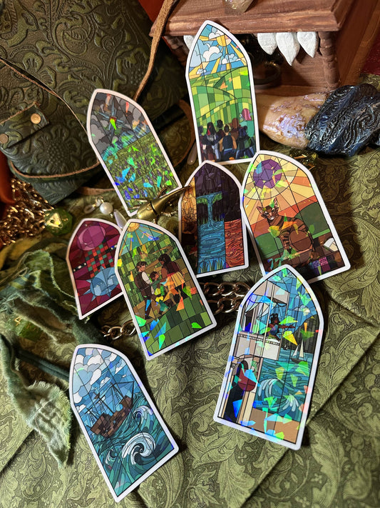 The Wizard's Window's Sticker Pack