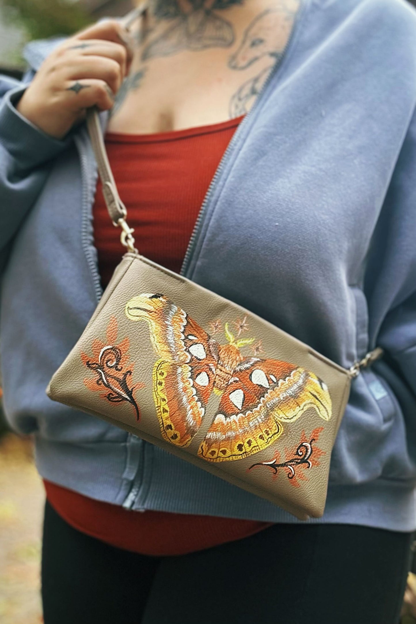 "Flight of Atlas" - OOAK Traveler's Bag