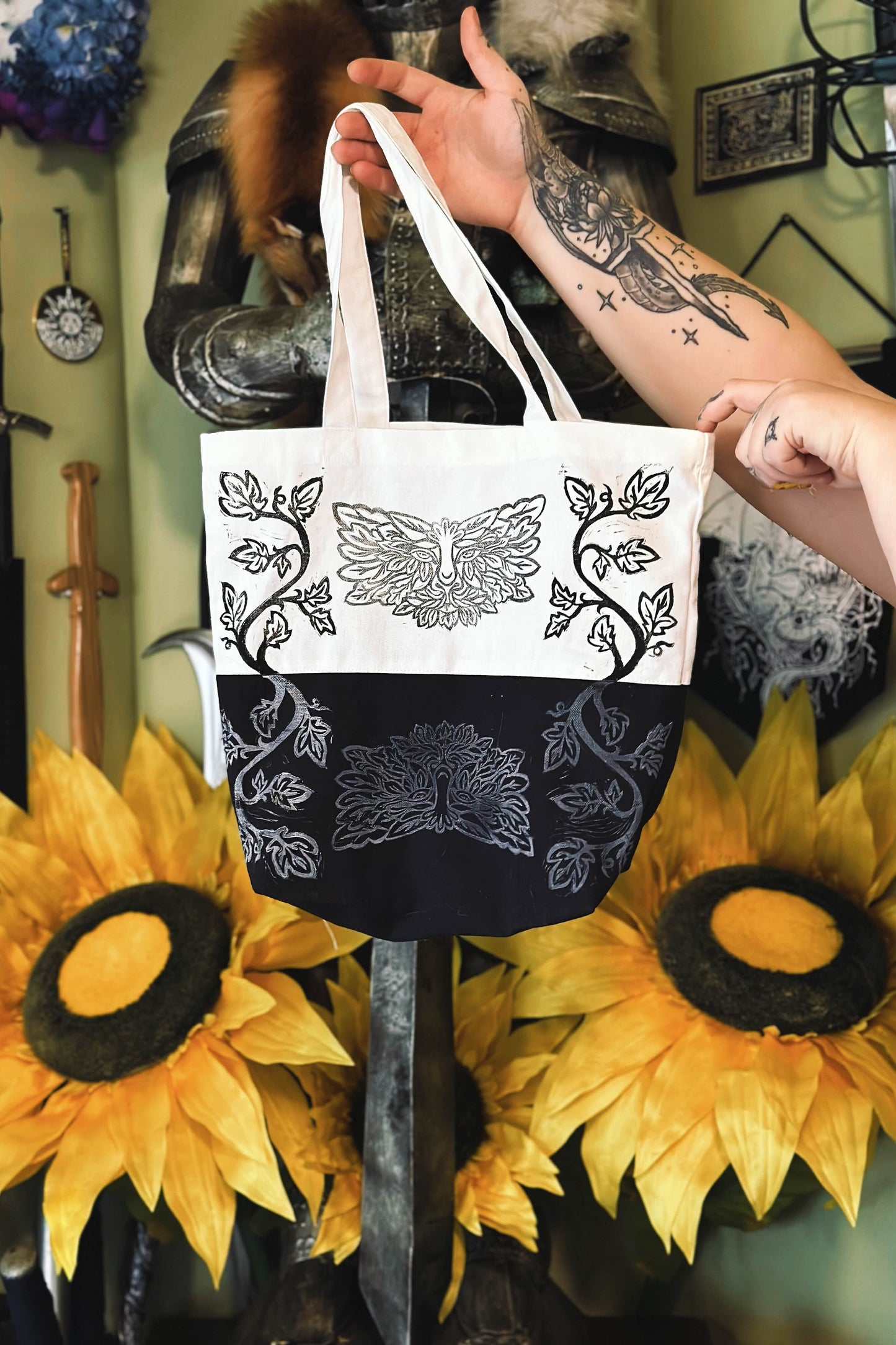 The Greenman's Garden - Tote Bag