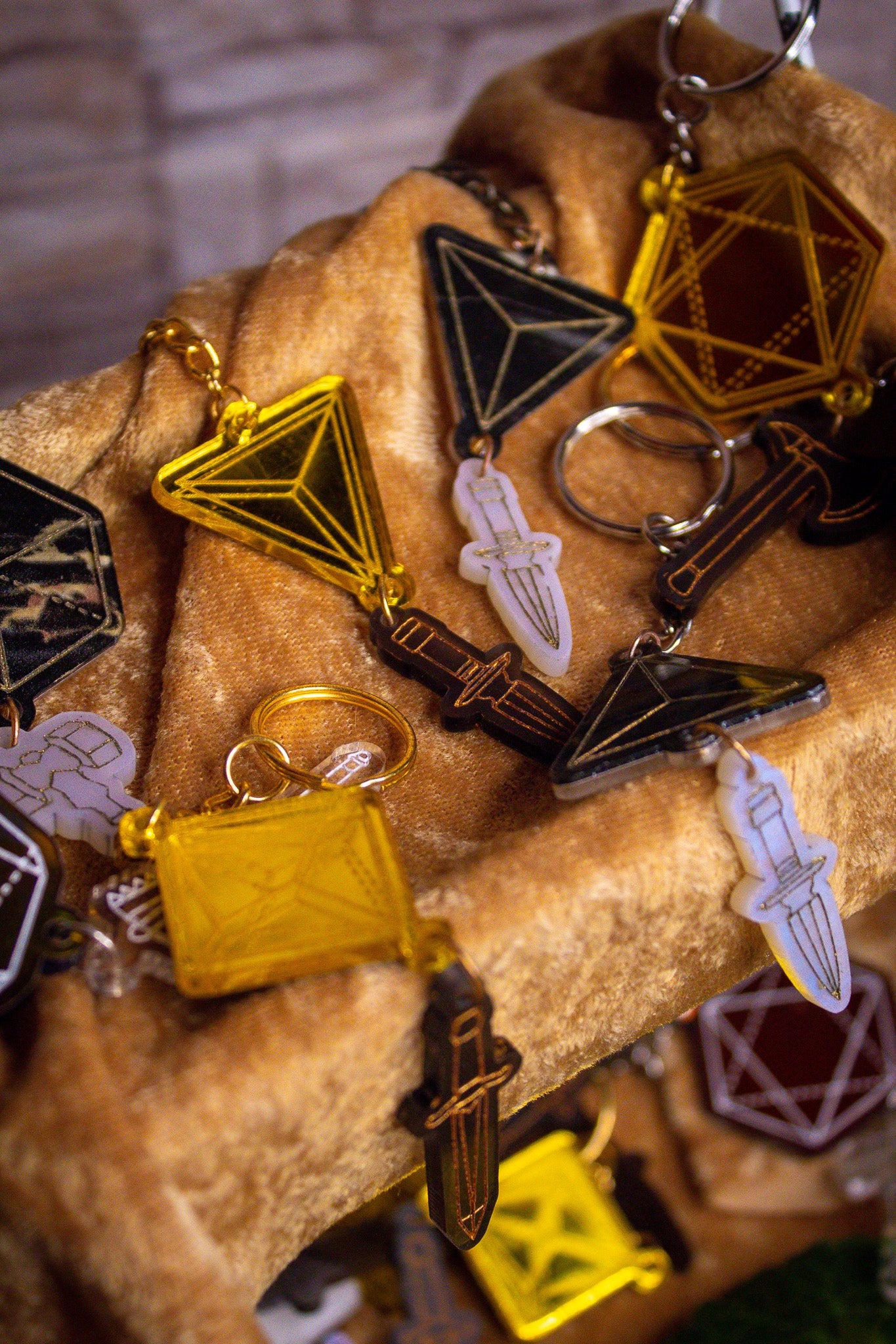 Roll for Damage Keychains