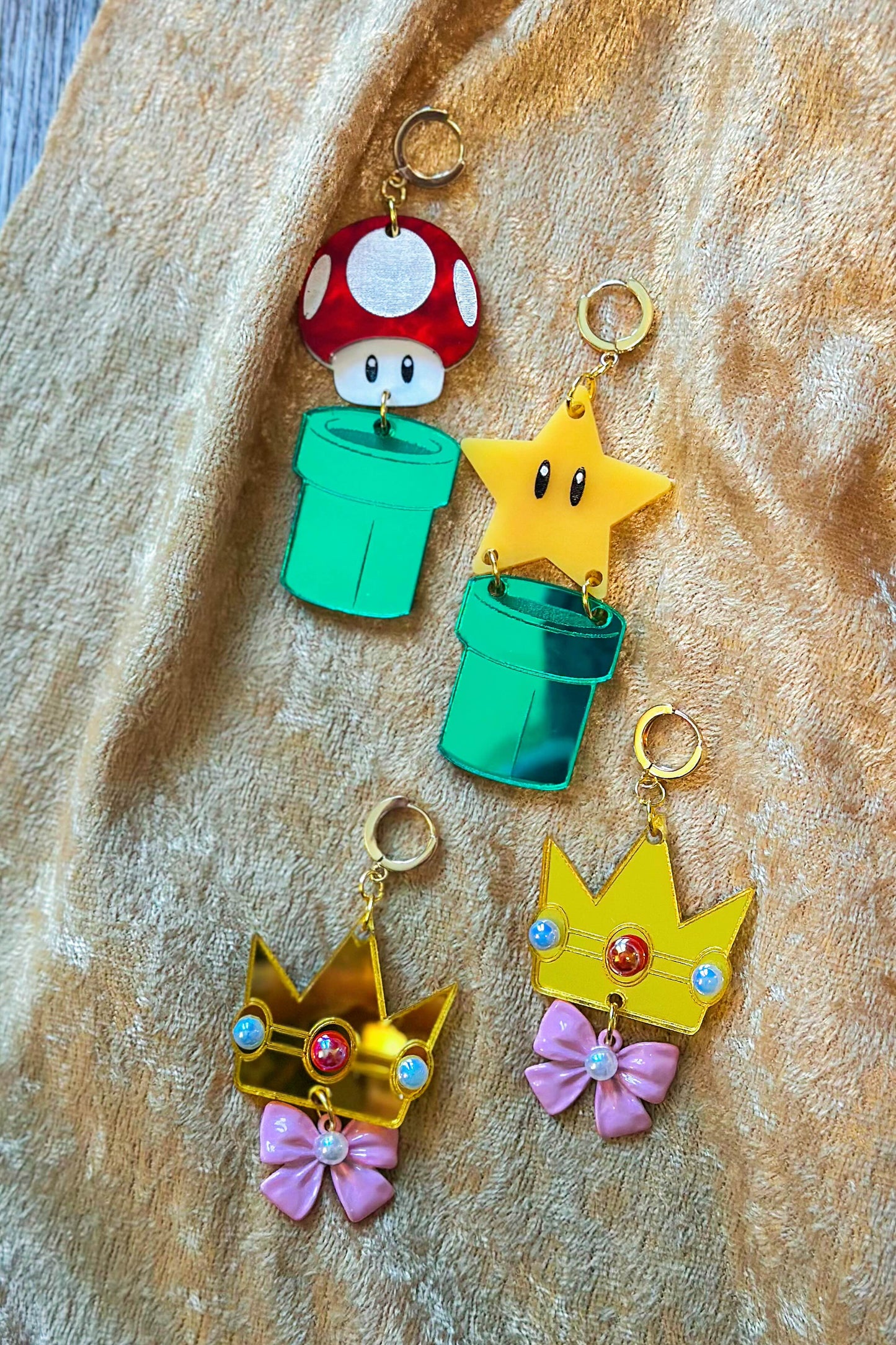 Save the Princess Earrings