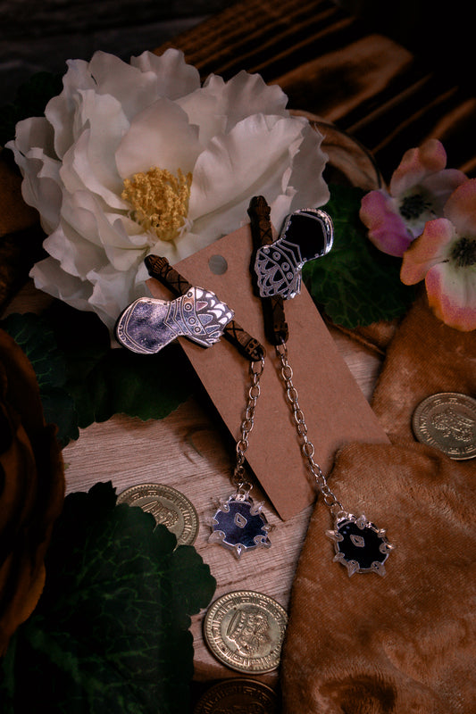 The Knight's Mace Studs