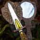 "Divinely Beautiful" and "Beautifully Divine" - Silverbell Hand Mirror