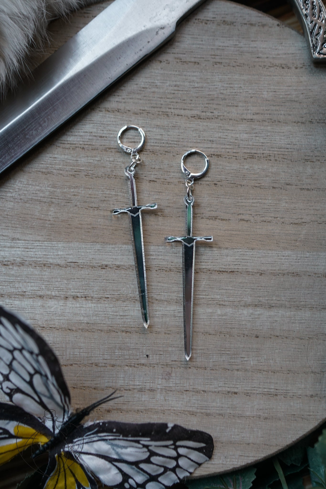 Draw Your Sword to the Stars Earrings